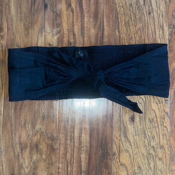 MAJORELLE (Revolve) Delaney Tie Front Bandeau Top - Picture 2 of 5